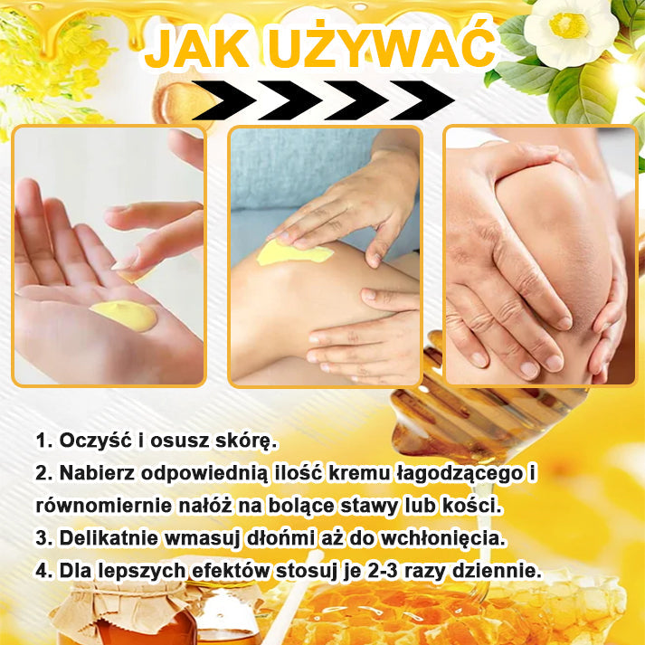 Oficjalny sklep: 🧑‍⚕️Krem przeciwbólowy XRLXRL® Bee Venom Instant Ultra Strength - (Łagodzi ból spowodowany zapaleniem stawów, bólem mięśni, bólem pleców, kolan, pleców, ramion, bioder, nadgarstków, dłoni)