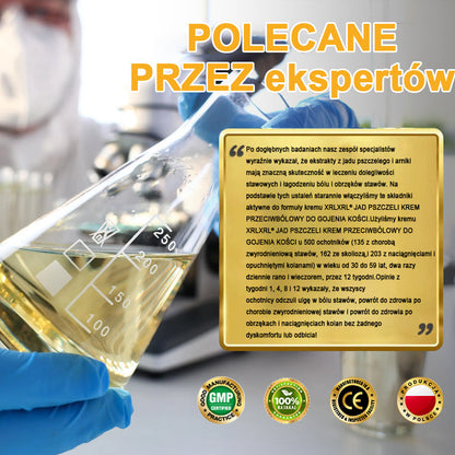 Oficjalny sklep: 🧑‍⚕️Krem przeciwbólowy XRLXRL® Bee Venom Instant Ultra Strength - (Łagodzi ból spowodowany zapaleniem stawów, bólem mięśni, bólem pleców, kolan, pleców, ramion, bioder, nadgarstków, dłoni)