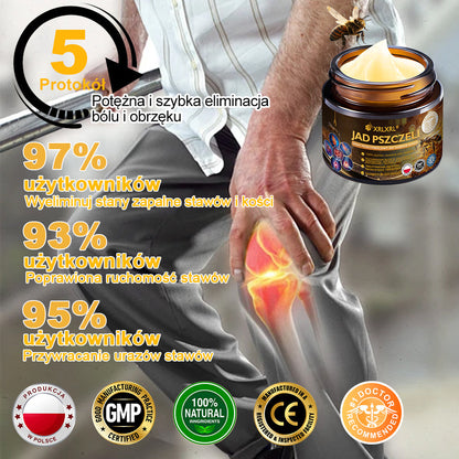 Oficjalny sklep: 🧑‍⚕️Krem przeciwbólowy XRLXRL® Bee Venom Instant Ultra Strength - (Łagodzi ból spowodowany zapaleniem stawów, bólem mięśni, bólem pleców, kolan, pleców, ramion, bioder, nadgarstków, dłoni)
