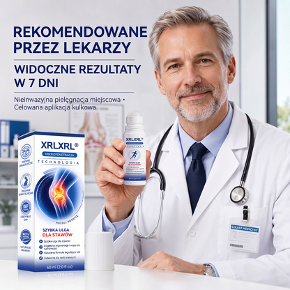 XRLXRL®🦴 ORTOPEDYCZNA TECHNOLOGIA REGENERACJI NOWEJ GENERACJI Roll-on do regeneracji kości i stawów z mikroigłami 0,05 mm